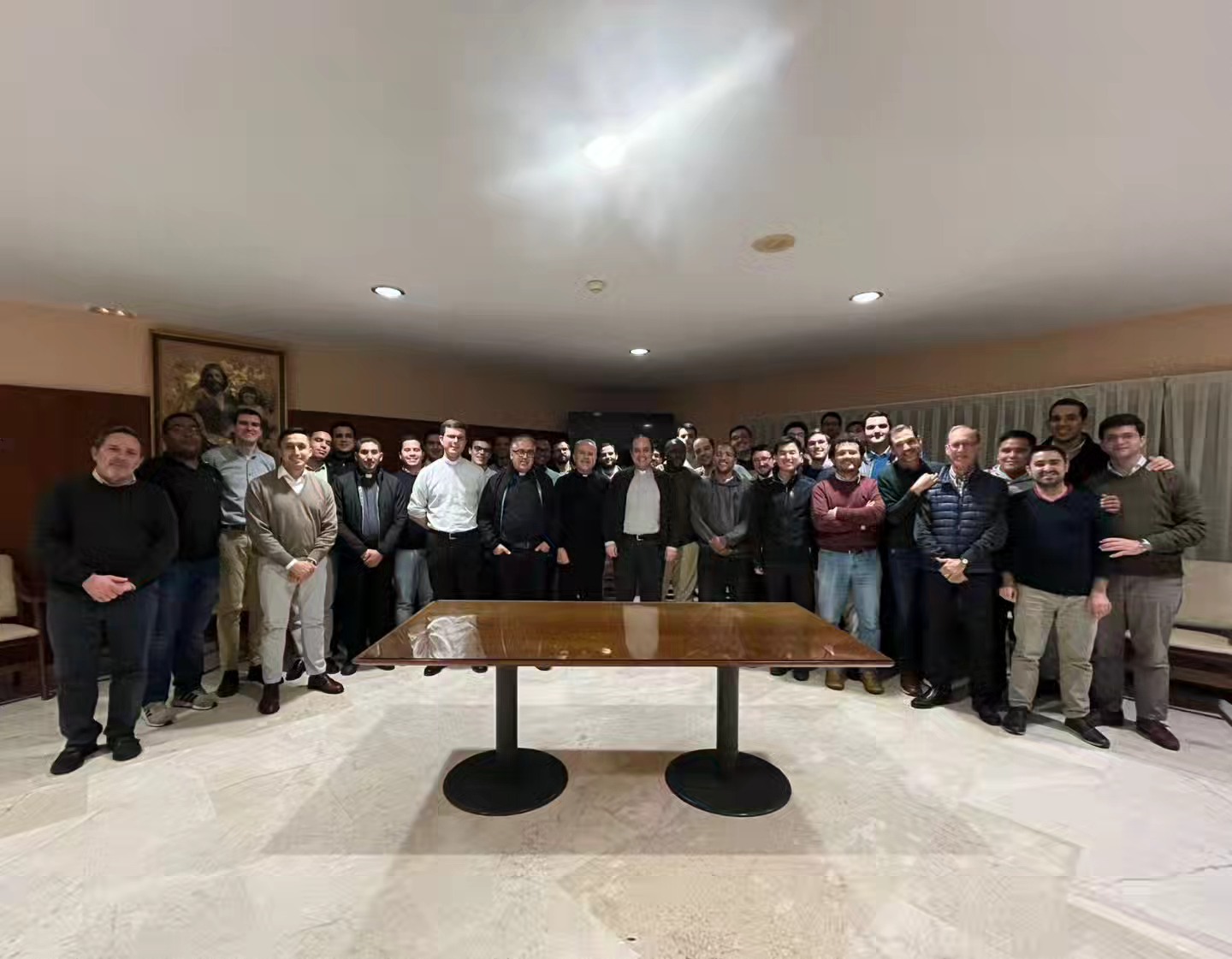 Encuentro con seminaristas y formadores del Seminario Metropolitano de Sevilla