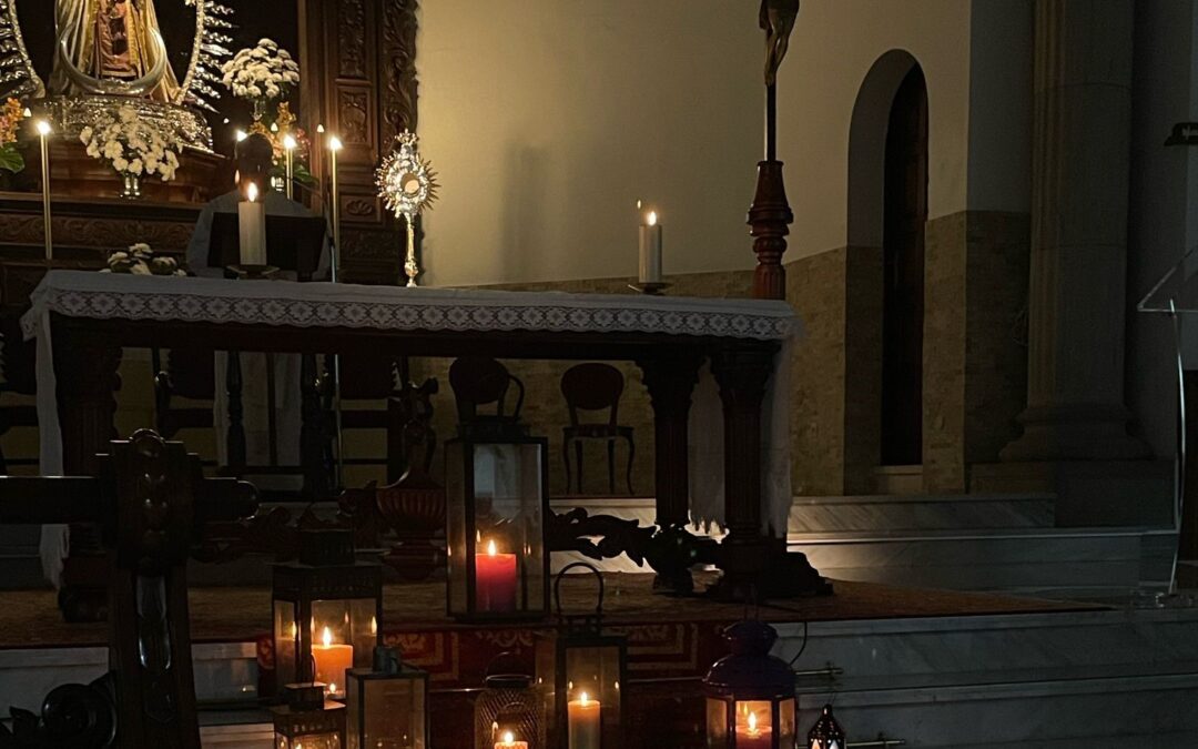 Vigilia de oración por las vocaciones en el Realejo Bajo