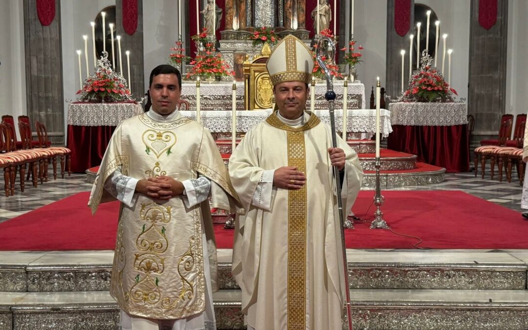 El seminarista Gustavo Pinto Rancel recibió la ordenación diaconal