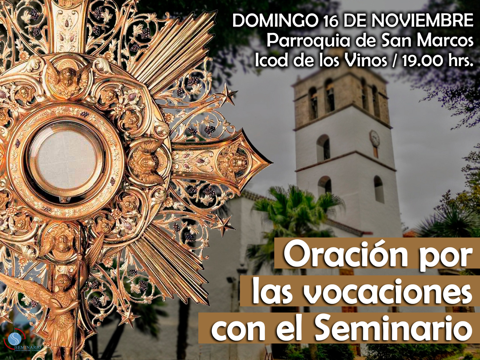Vigilia de Oración por las Vocaciones en Icod de los Vinos - Seminario ...