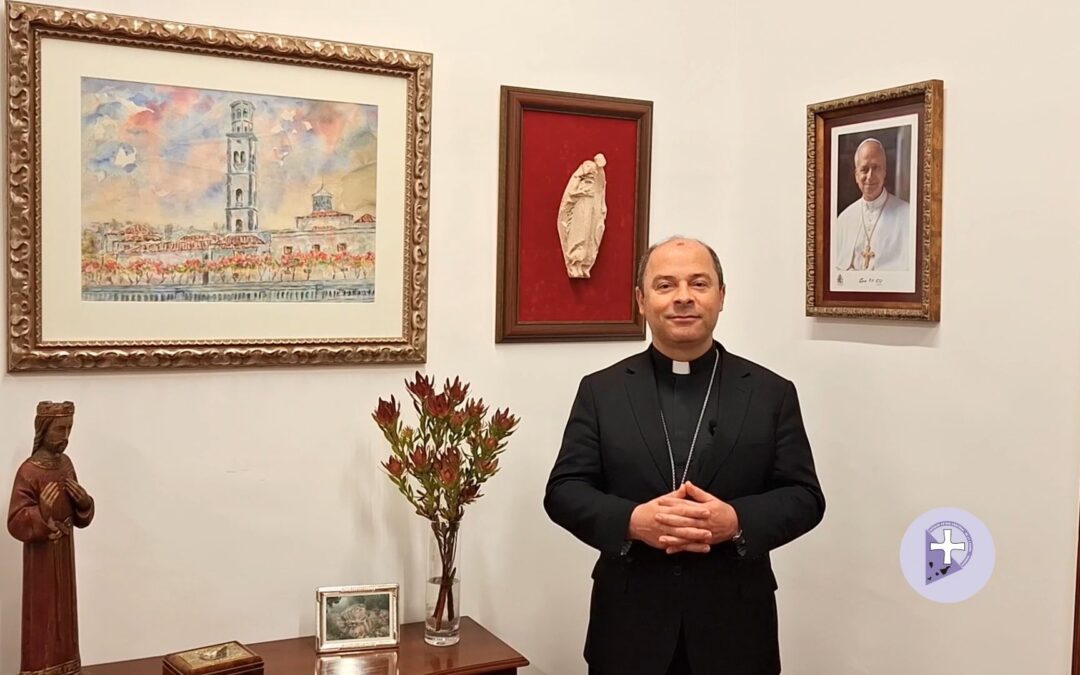 Felicitación de D. Eloy Santiago por Pascua de Resurreción